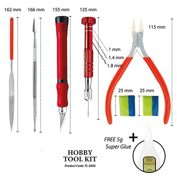 Le kit d'outils de peintre de l'armée TL5050