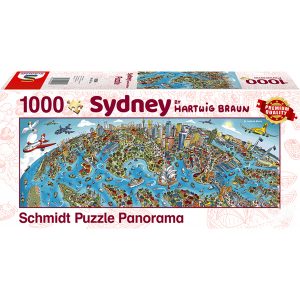 Schmidt 1000 Piece Puzzle Sidney Panorama 59595