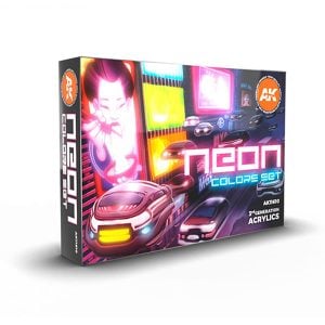 Ak Interactive Neon Colors Set 11610