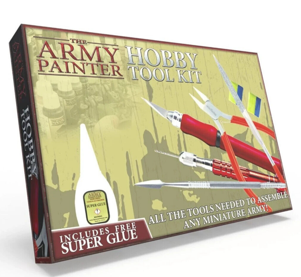The Army Painter Hobby Tool Kit TL5050 Package