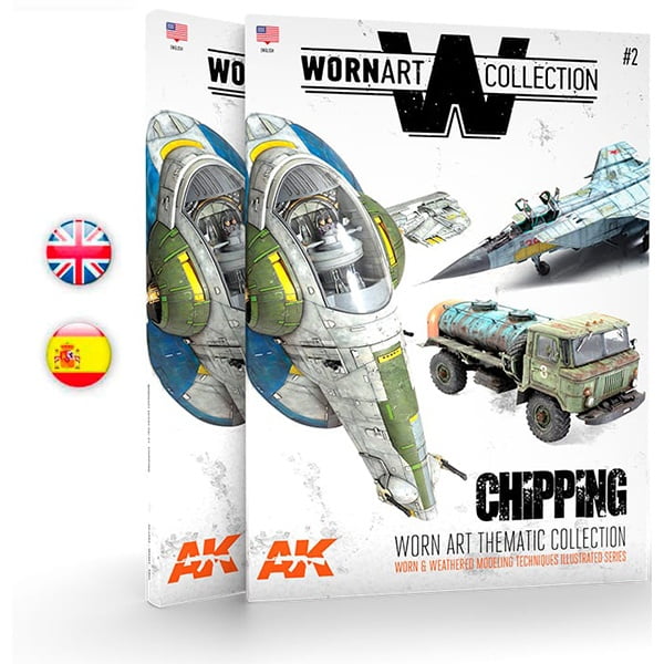 AK Interactive Worn Art Collection No 2 Chipping AKI 4903