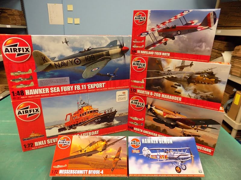 New Airfix Model Kits at Sunward Hobbies