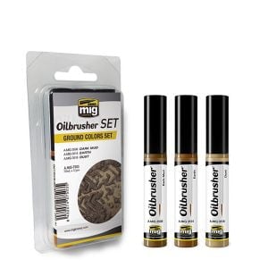 Ammo by Mig Oilbrusher Ground Colors Set AMIG7503