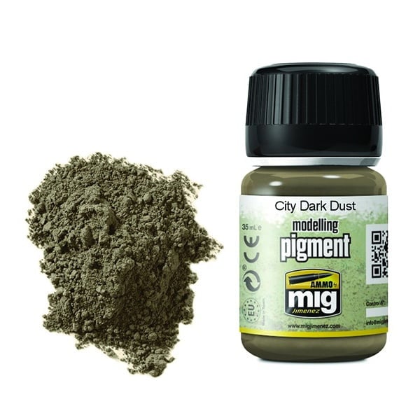 Ammo by Mig City Dark Dust Pigment AMIG3028