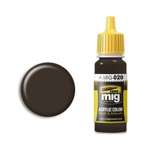 Ammo by Mig Jimenez 6K Russian Brown Acrylic Paint AMIG0020