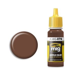 Ammo by Mig Jimenez Brown Soil Acrylic Paint AMIG0076