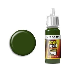 Ammo by Mig Jimenez Crystal Green Acrylic Paint AMIG0092