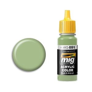 Ammo by Mig Jimenez Light Green Khv-553M Acrylic Paint AMIG0051