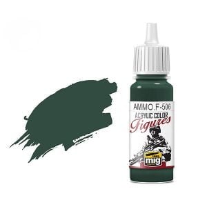 Ammo by Mig Jimenez Medium Russian Green Fs-34092 Acrylic Paint AMMOF506