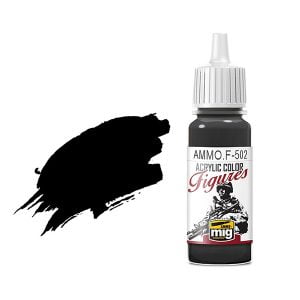 Ammo by Mig Jimenez Outlining Black Acrylic Paint AMMOF502