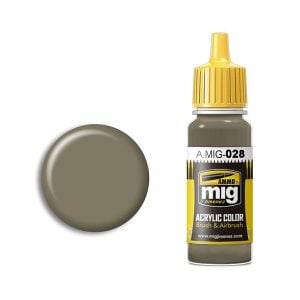 Ammo by Mig Jimenez Ral7050 F7 German Grey Beige Acrylic Paint AMIG0028