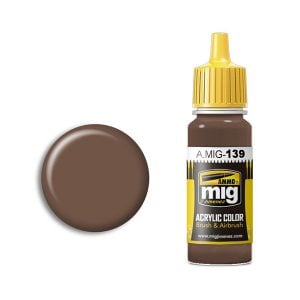 Ammo by Mig Jimenez Reddish Earth Acrylic Paint AMIG0139