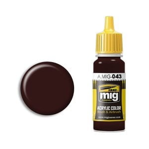 Ammo by Mig Jimenez Shadow Rust Acrylic Paint AMIG0043