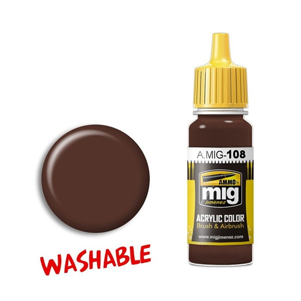 Ammo by Mig Jimenez Washable Mud Acrylic Paint AMIG0108