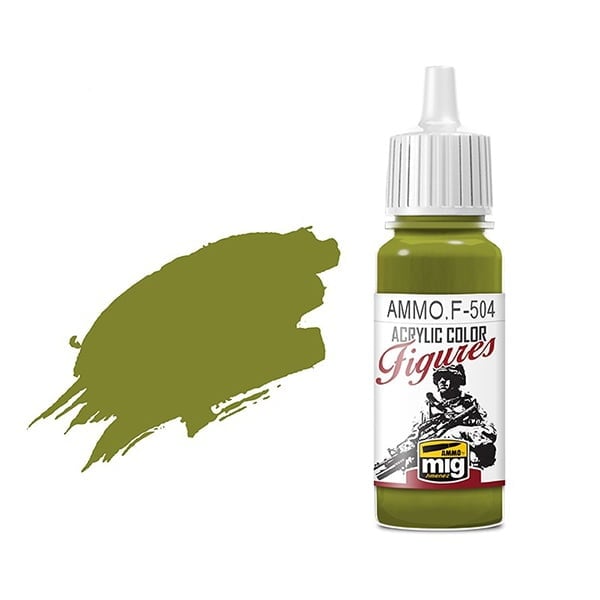 Ammo by Mig Jimenez Yellow Green Fs-34259 Acrylic Paint AMMOF504
