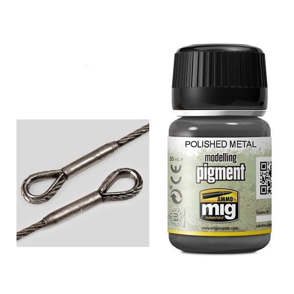 Ammo by Mig Polished Metal Pigment AMIG3021