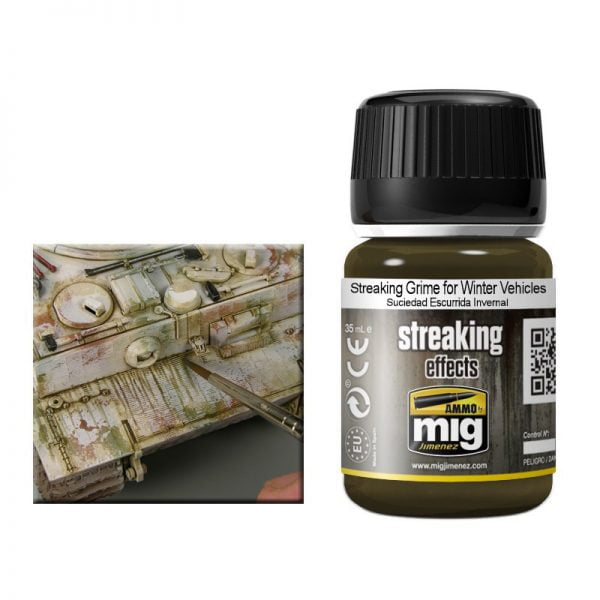 Ammo by Mig Streaking Grime For Winter Vehicles AMIG1205