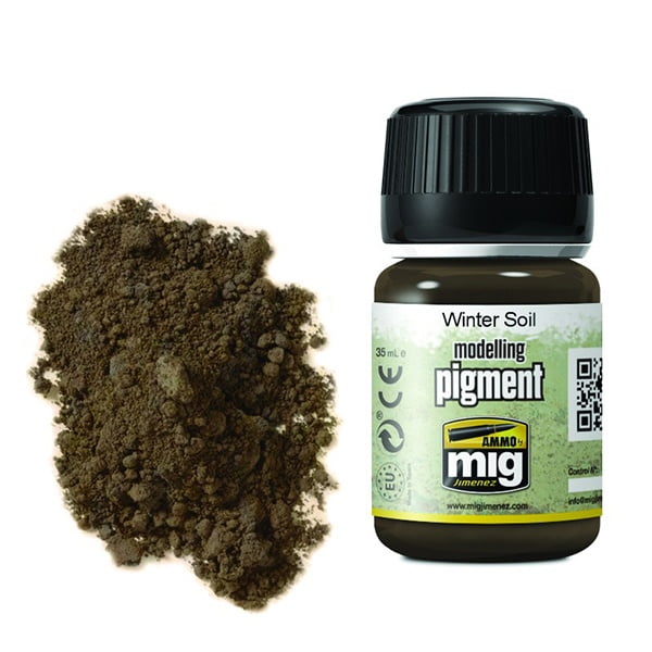 Ammo by Mig Winter Soil Pigment AMIG3029