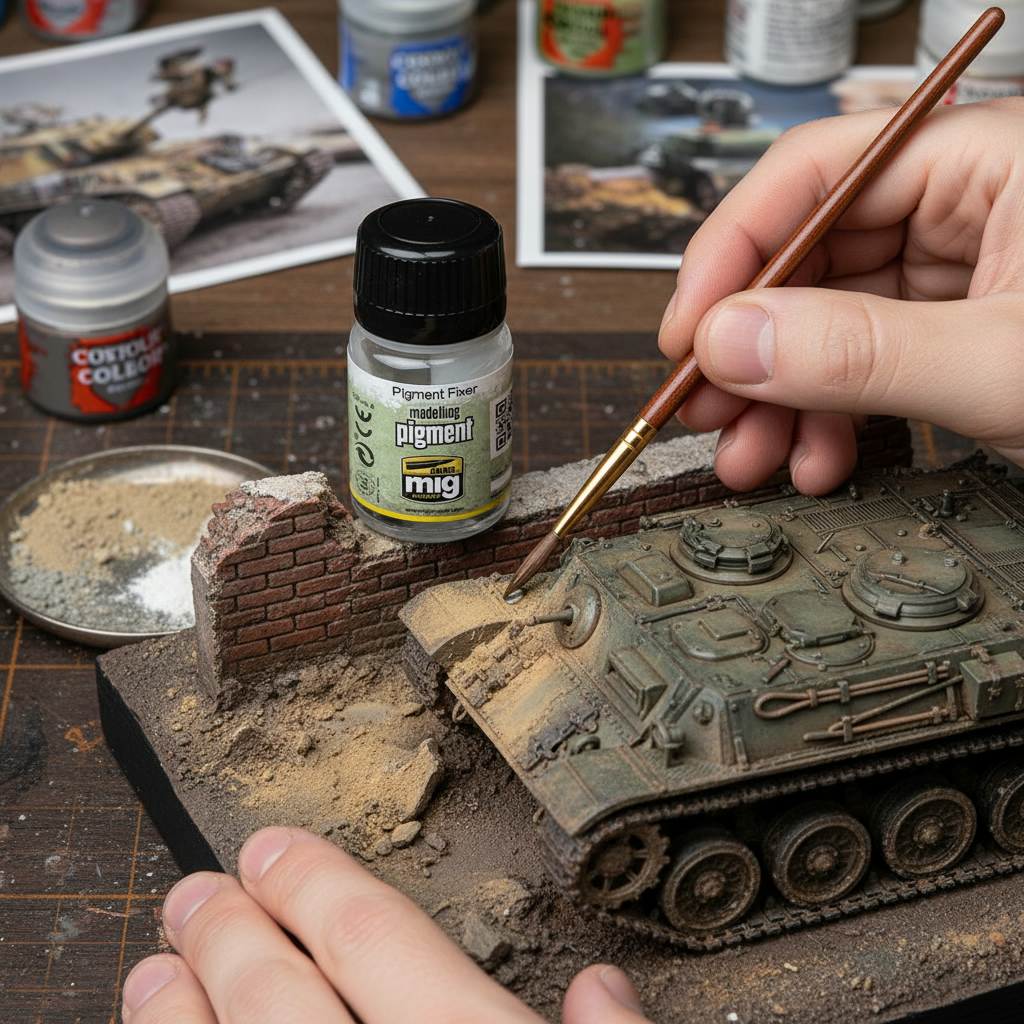 Ammo by Mig Pigment Fixer AMIG3000