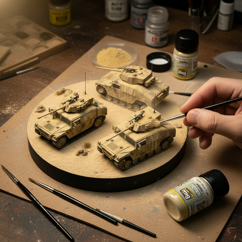 Ammo by Mig North Africa Dust Pigment AMIG3003