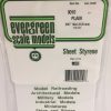 Evergreen .010″ Thick Pack of 4 White Polystyrene Sheet EVE 9010