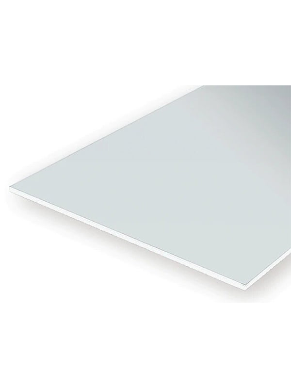 Evergreen .030″ Thick Pack of 2 White Polystyrene Sheet EVE 9030