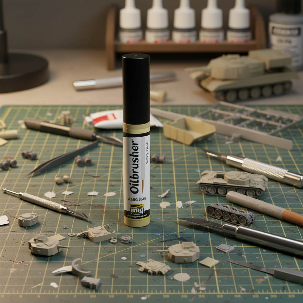 Ammo by Mig Sunny Flesh Oilbrushers AMIG3518