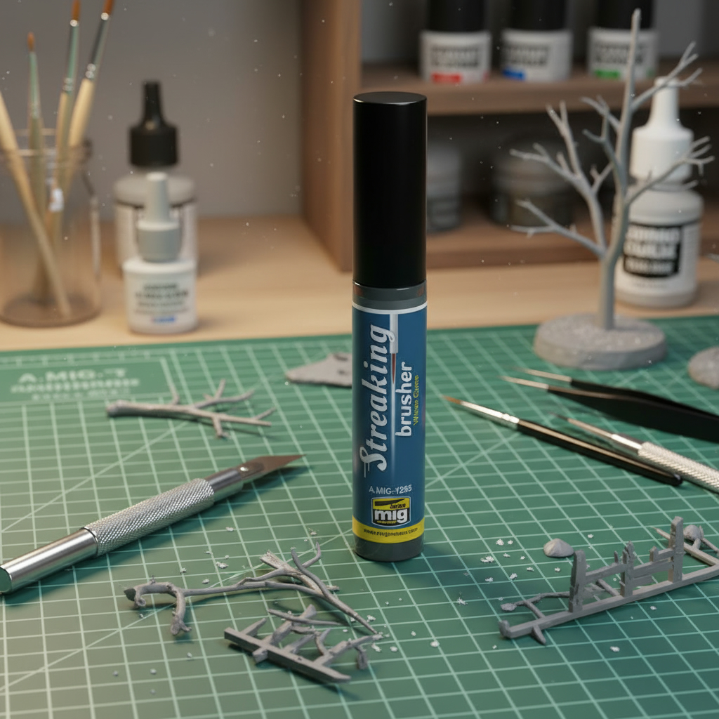 Ammo by Mig Winter Grime Streaking Brusher AMIG1255