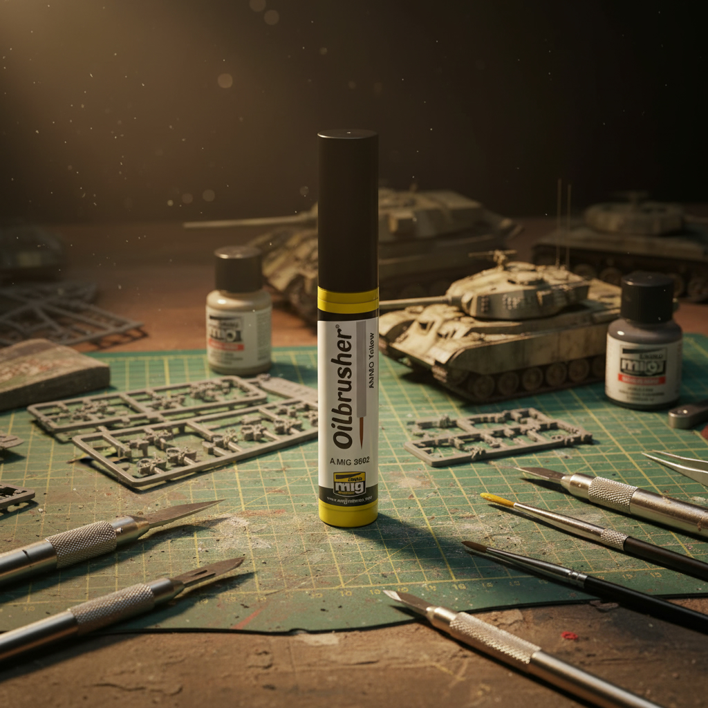 Ammo by Mig Ammo Yellow Oilbrushers AMIG3502