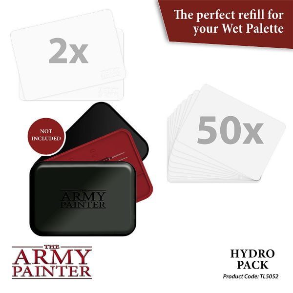 contents The Army Painter Wet Palette Hydro pack Refill TL5052