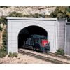 Woodland Scenics Tunnel Port Concrete Double 2 Pack C1156