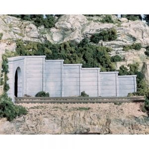 Woodland Scenics N Retain Wall Concrete 6 Pack C1158