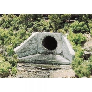 Woodland Scenics N Culvert Concrete 2 Pack C1162