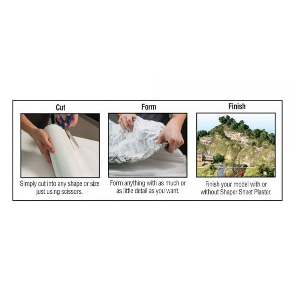 Woodland Scenics 9" X 72" Shaper Sheet C1178