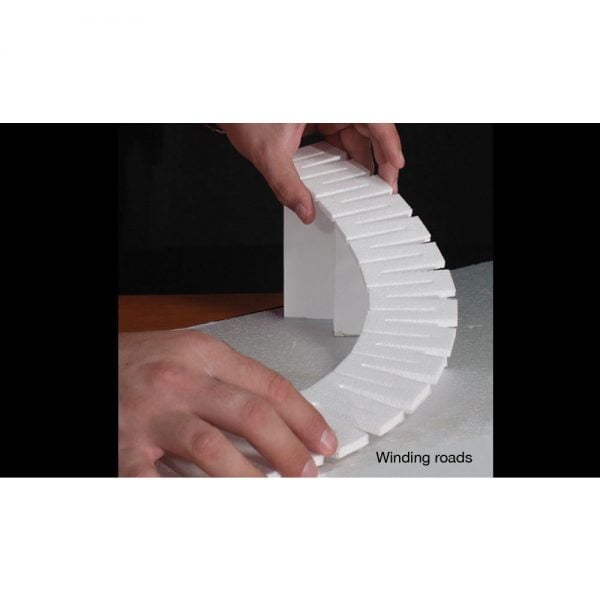 Woodland Scenics 1/4" Road Riser 4 Pack 2' Ea C1181