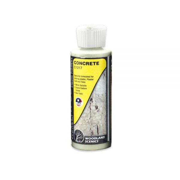 Woodland Scenics Concrete Terrain Paint 4 Oz C1217