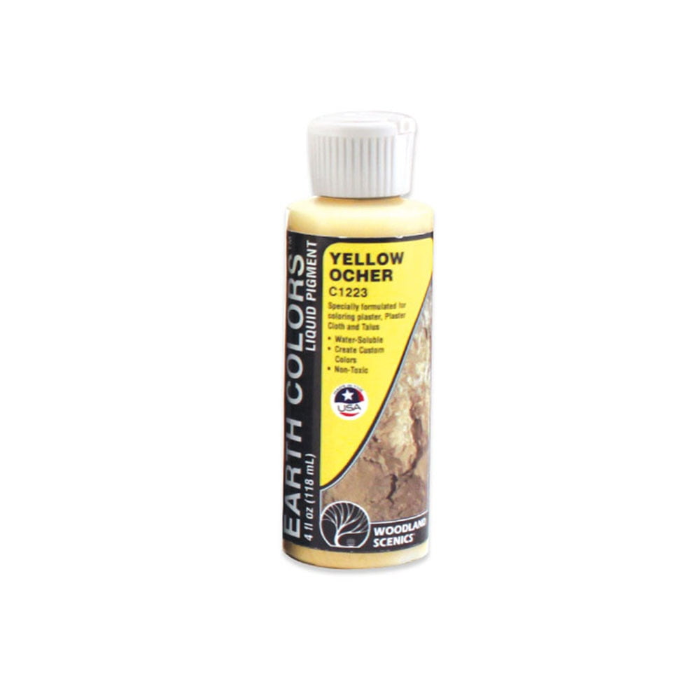 Woodland Scenics Yellow Ocher Terrain Paint 4 Oz C1223