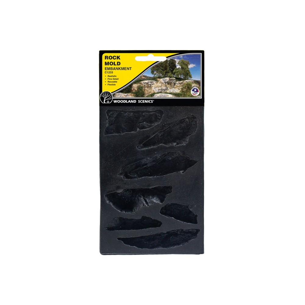 Woodland Scenics Rock Mold-Embankments (5x7) C1233