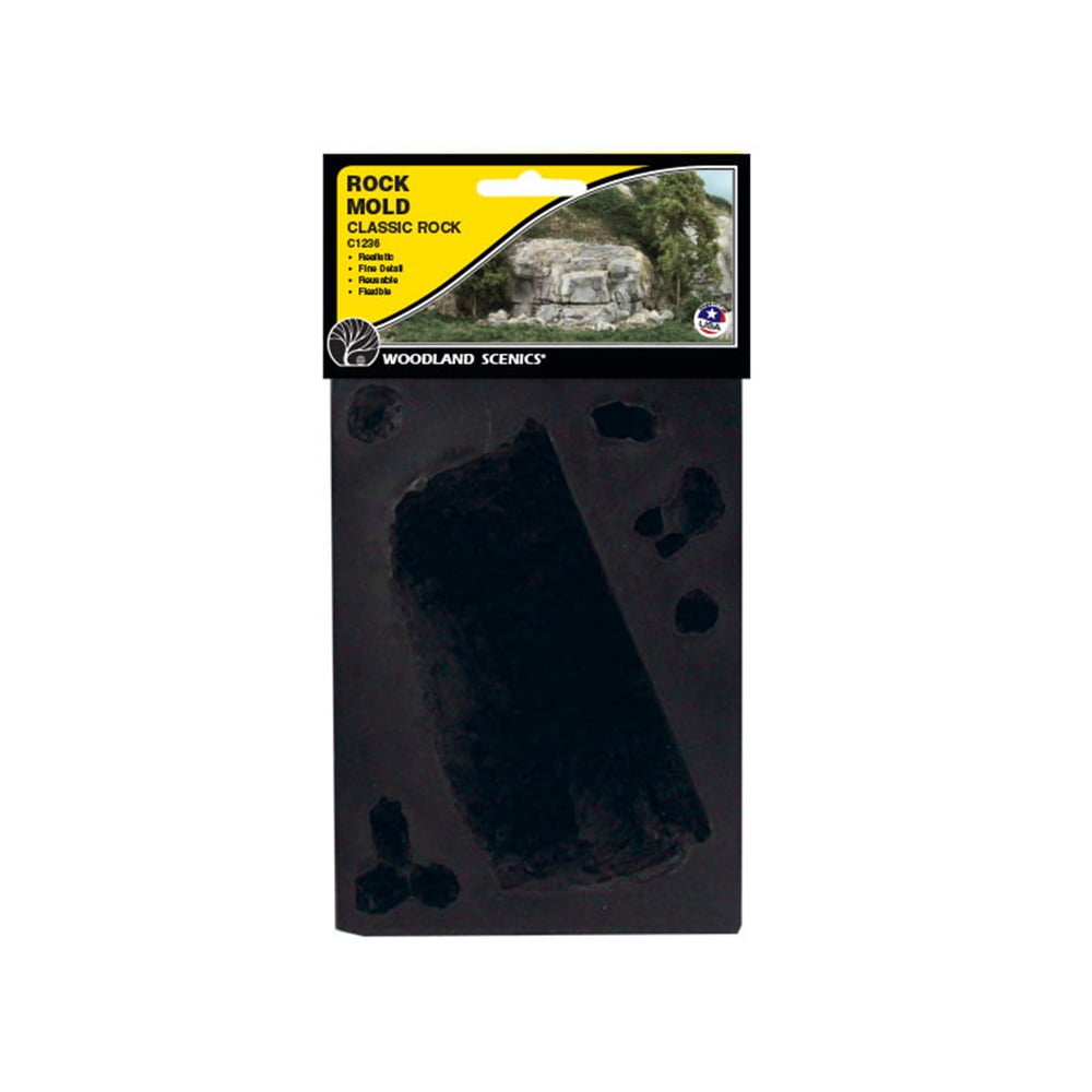 Woodland Scenics Rock Mold-Classic Rock 95x7) C1236