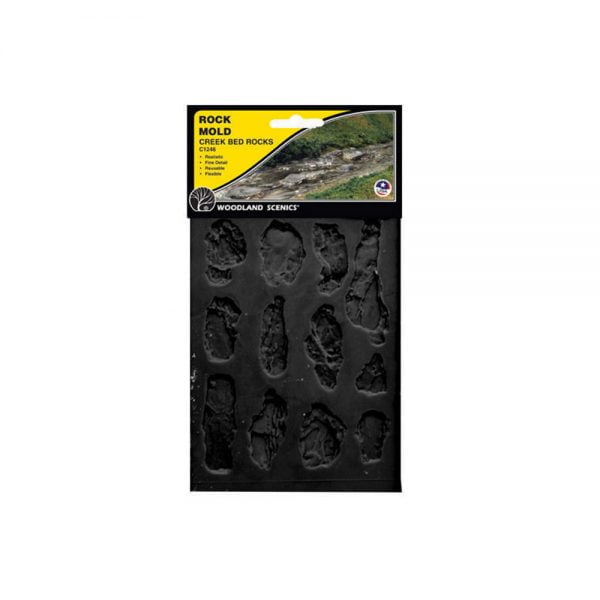 Woodland Scenics Rock Mold For Model Trains – WDS1232 – O, HO, N, O Gauge – Boulders & Rocks