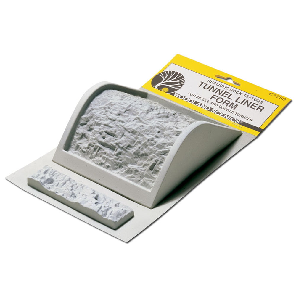 Woodland Scenics Rock Mold-Tunnel Liner Form C1250