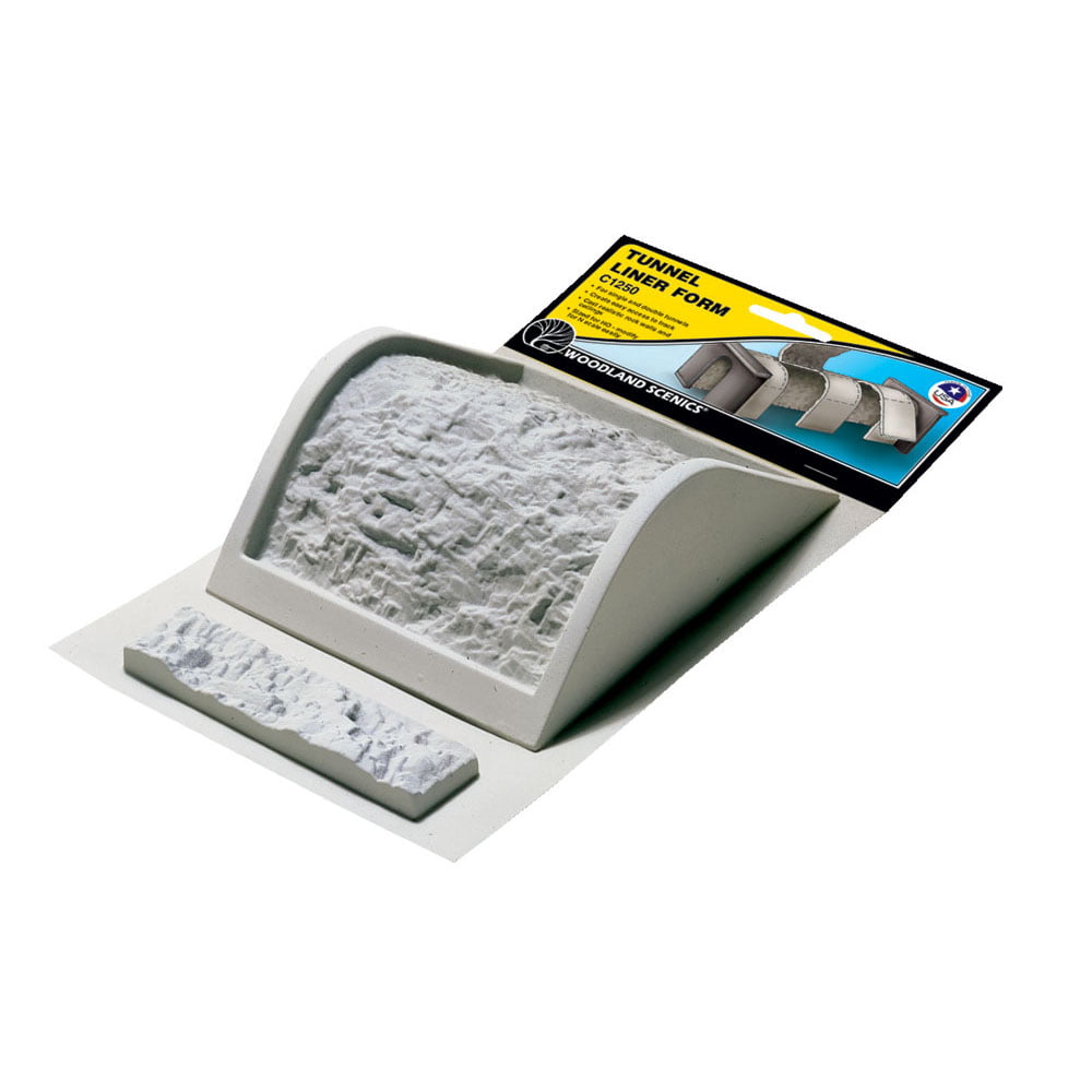 Woodland Scenics Rock Mold-Tunnel Liner Form C1250