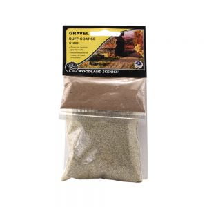 Woodland Scenics Coarse Buff Gravel C1289
