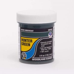 Woodland Scenics Hunter Green Water Undercoat CW4532