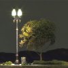 Woodland Scenics N Double Lamp Post Street Lights Just Plug Lighting JP5640
