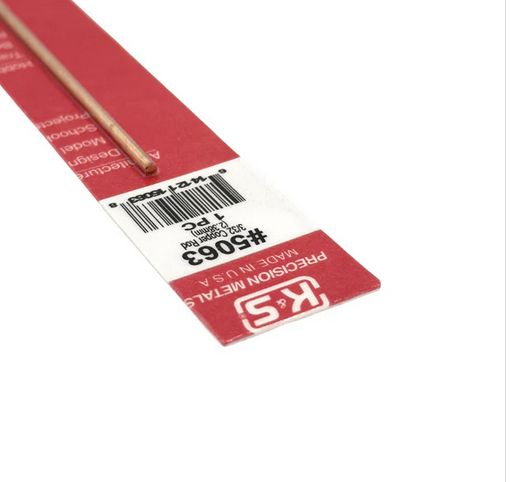 3/32 inch Copper Rod K&S Engineering 5063