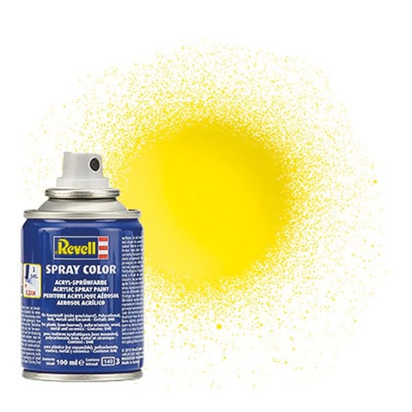 Revell Acrylic 100ml Spray Yellow Gloss RVP 34112