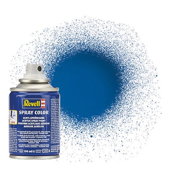 Revell Acrylic 100ml Spray Blue Gloss RVP 34152