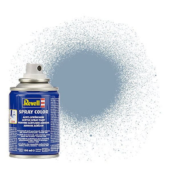 Revell Acrylic 100ml Spray Grey Silk RVP 34374
