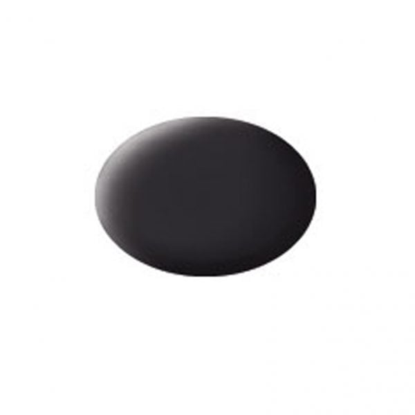 Revell Acrylique 18ml Aqua Tar Noir Mat RVP 36106
